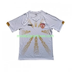 Koszulka Macedonia Północna Wyjazdowe Stroje Piłkarskie 2023 Krótki Rękaw